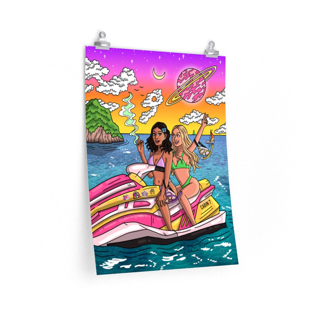 "Jet Ski" Poster Print