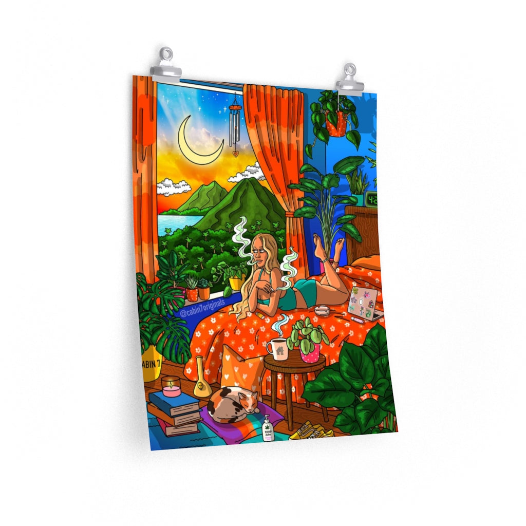 "Hawaiian Haze" Poster Print