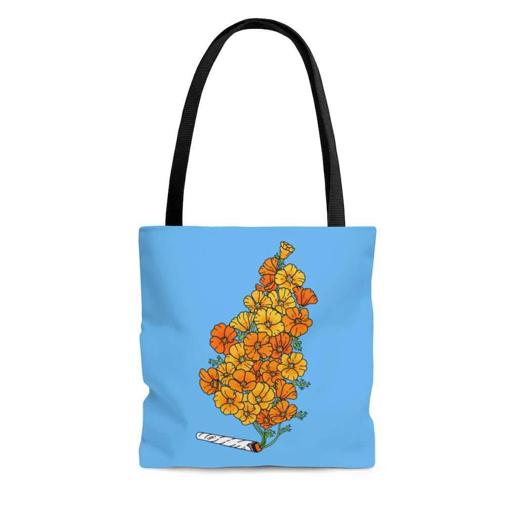 Golden Poppies Tote Bag