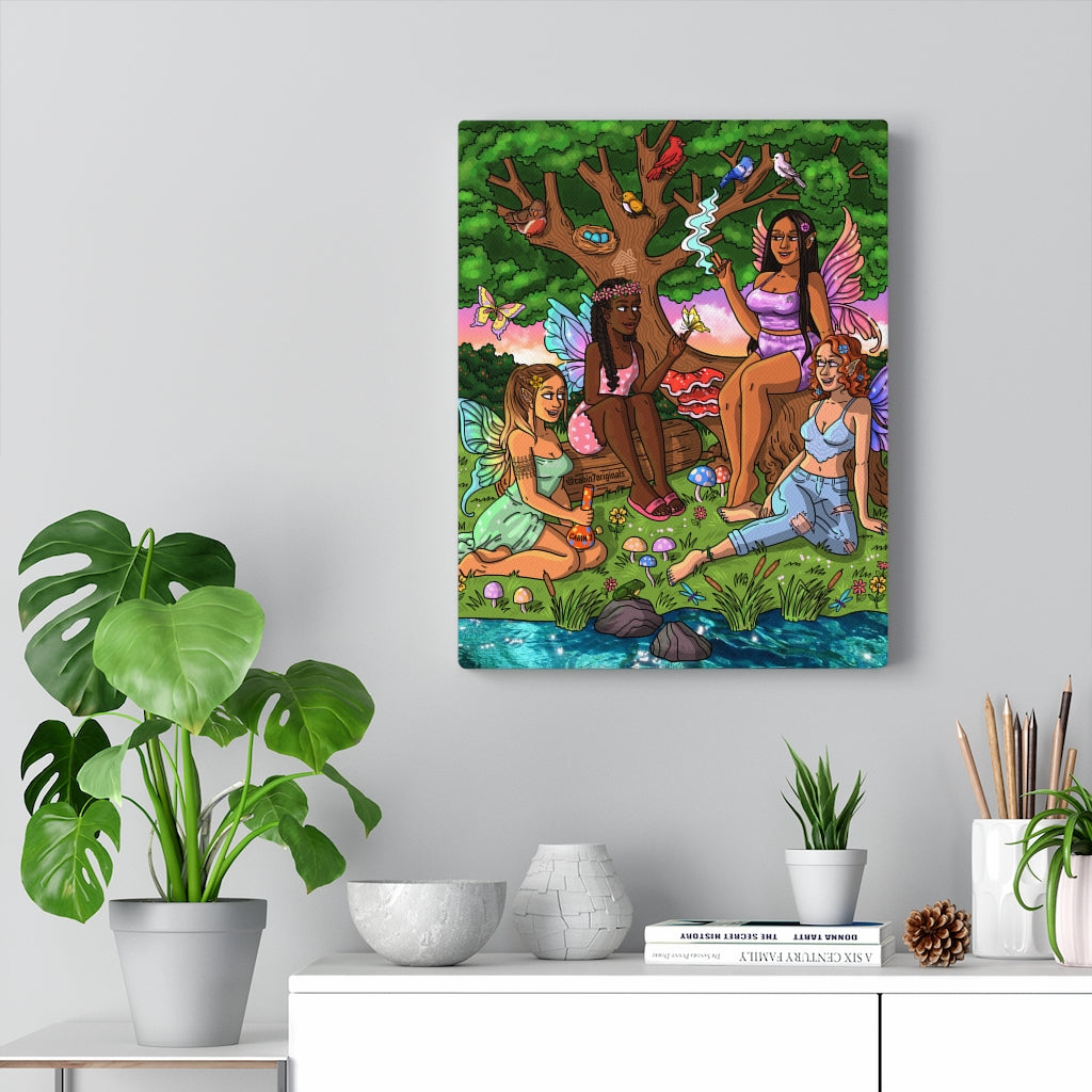 "Fae Folk" Canvas Print