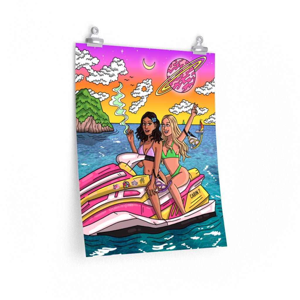 "Jet Ski" Poster Print