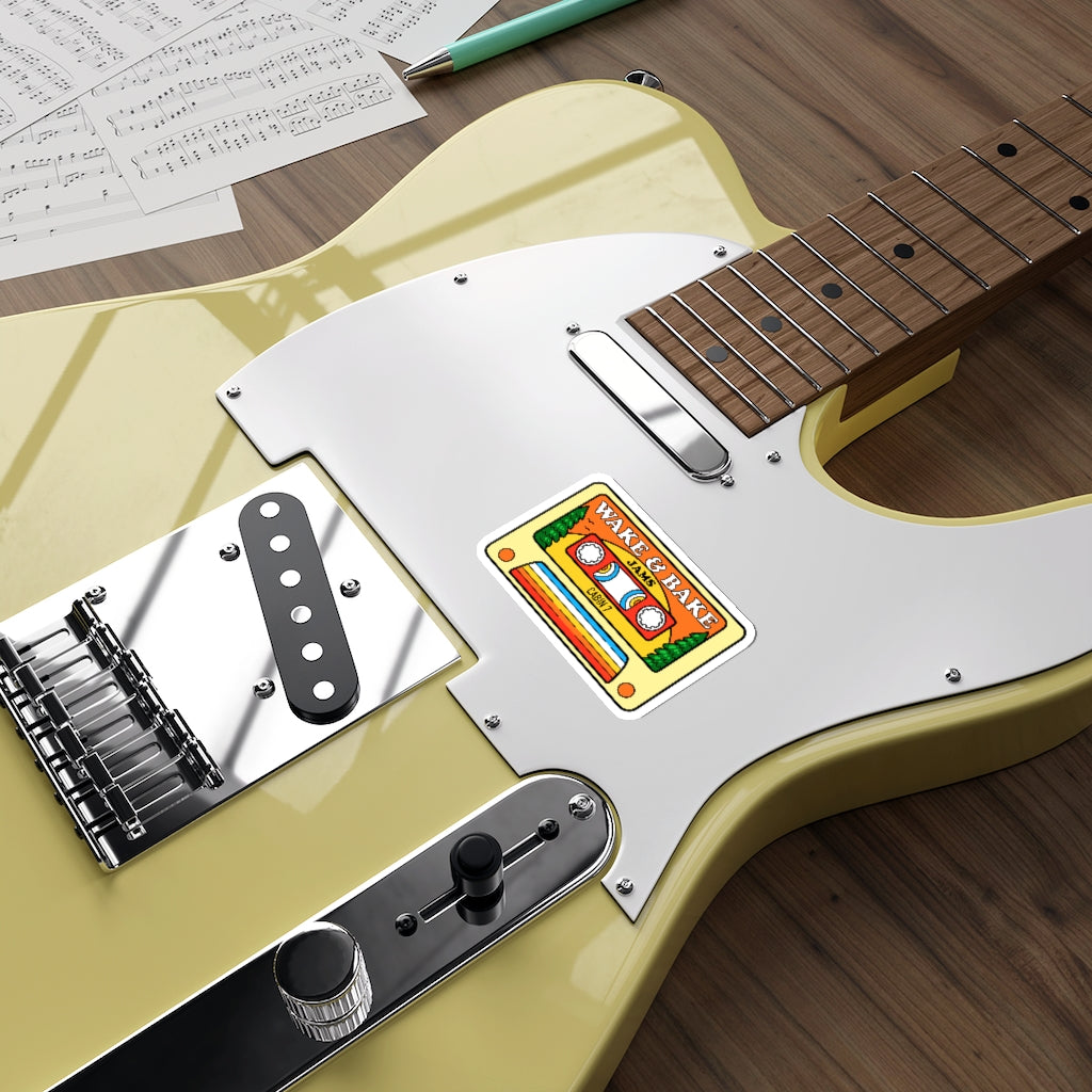 Wake & Bake Jams Sticker
