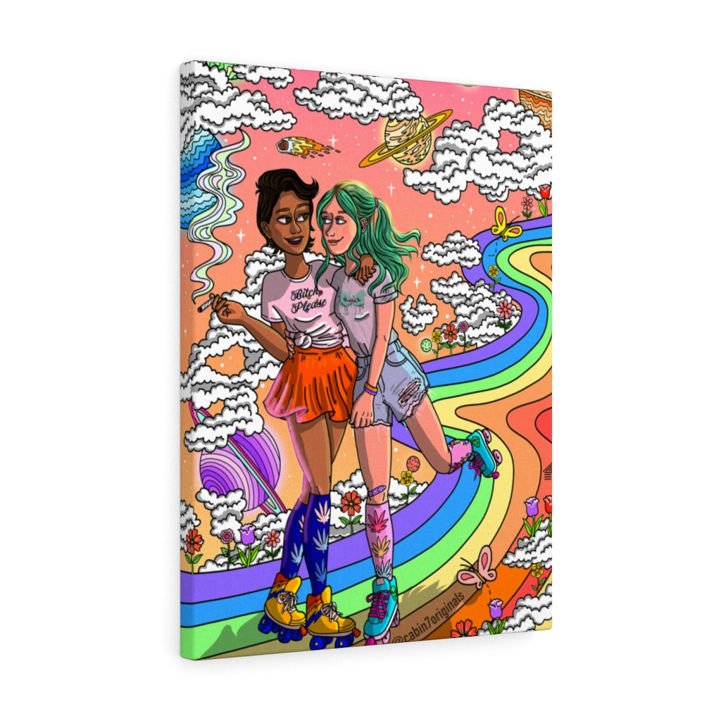 "Rainbows" Canvas Print
