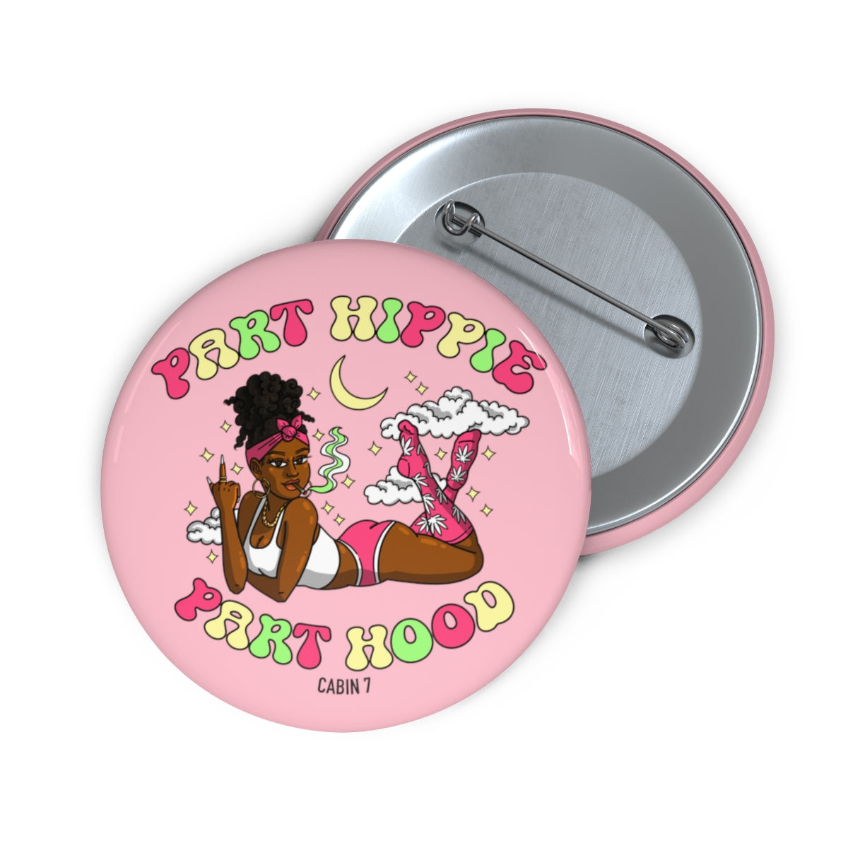 Part Hippie, Part Hood Pin
