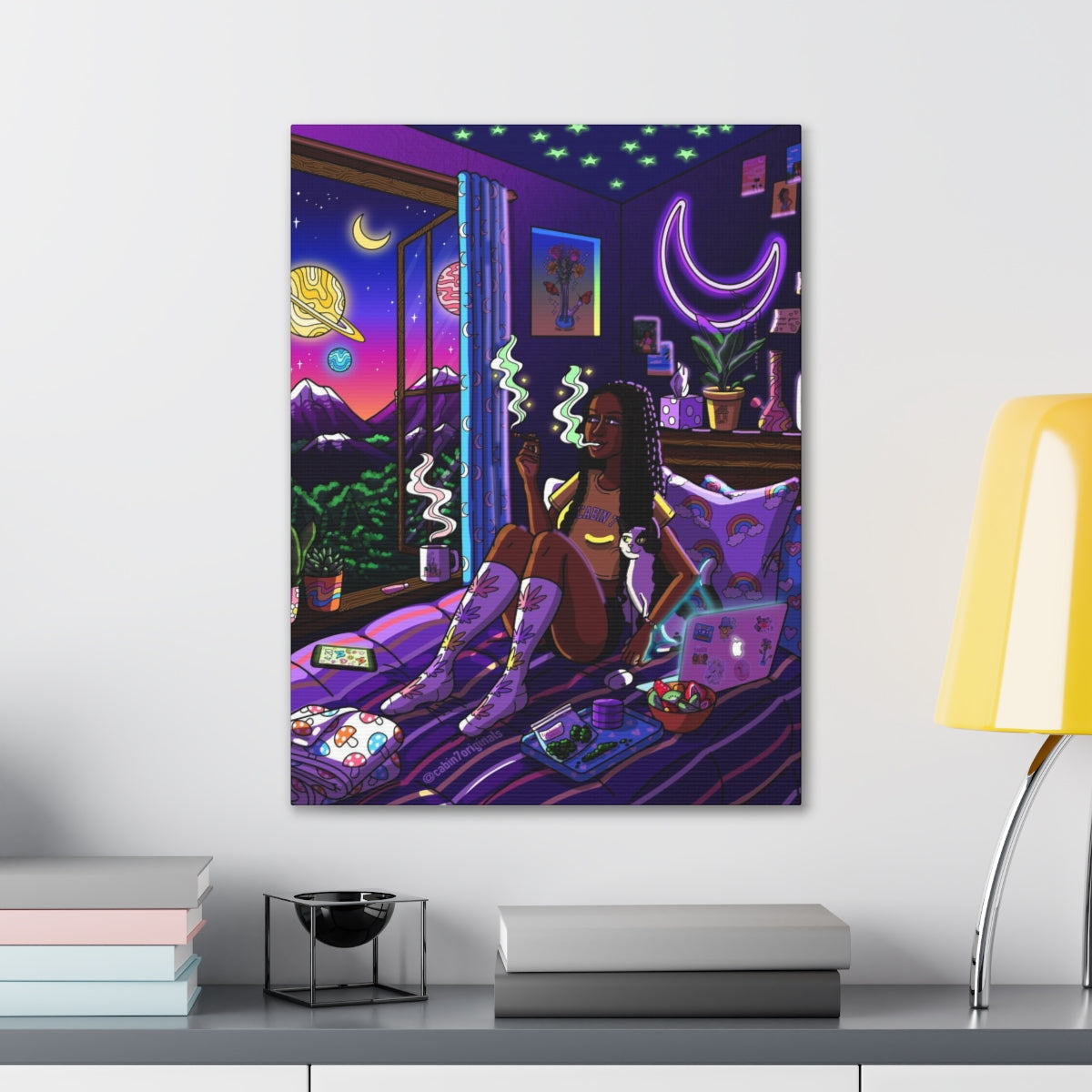 "Luna" Canvas Print