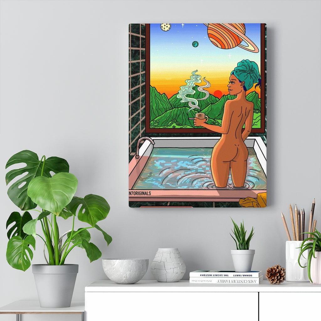 "Wake 'N' Bake" Canvas Print