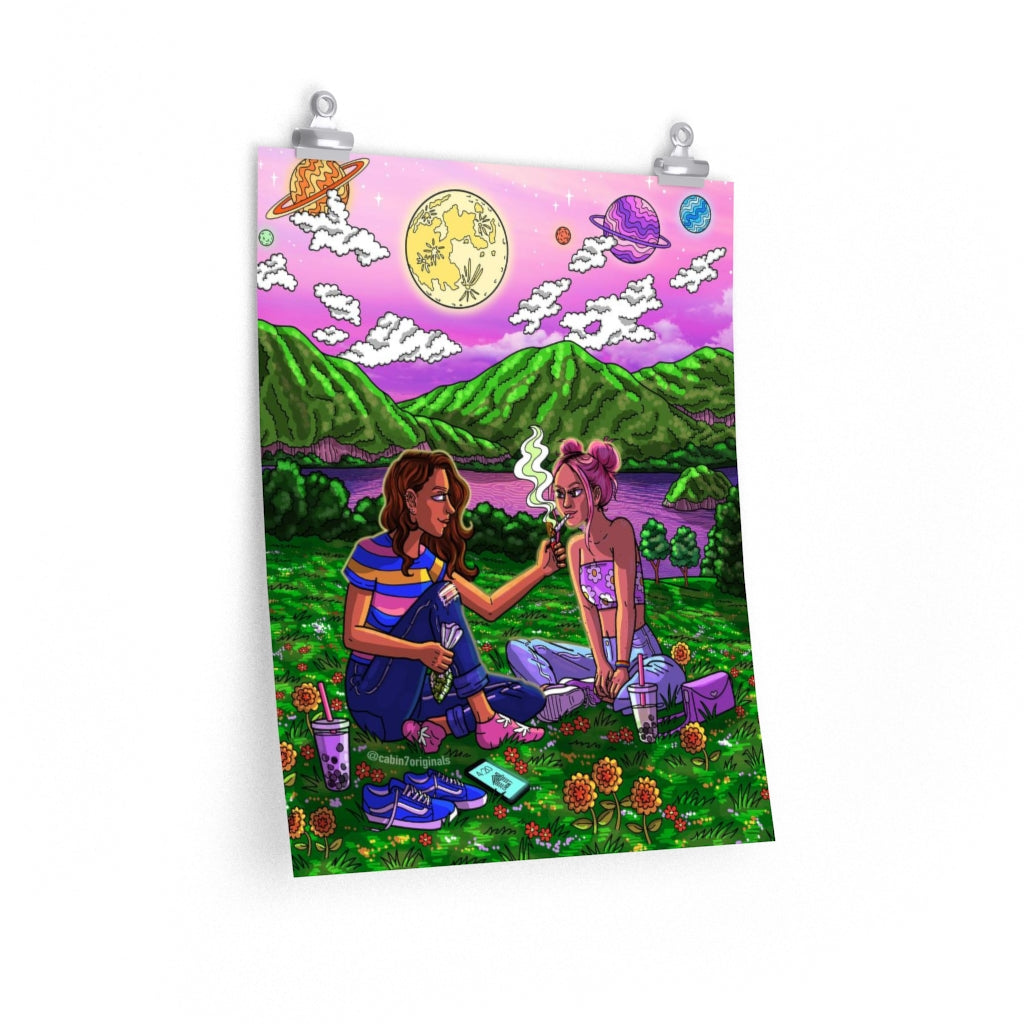"Do You Wanna Get High?" Poster Print