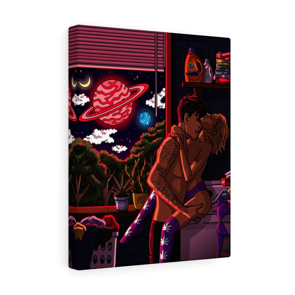"Doing Laundry" Canvas Print