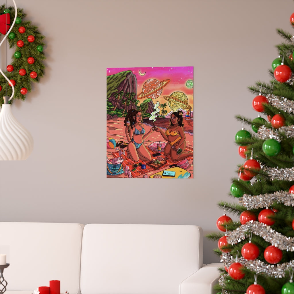 "Just Beachy" Poster Print