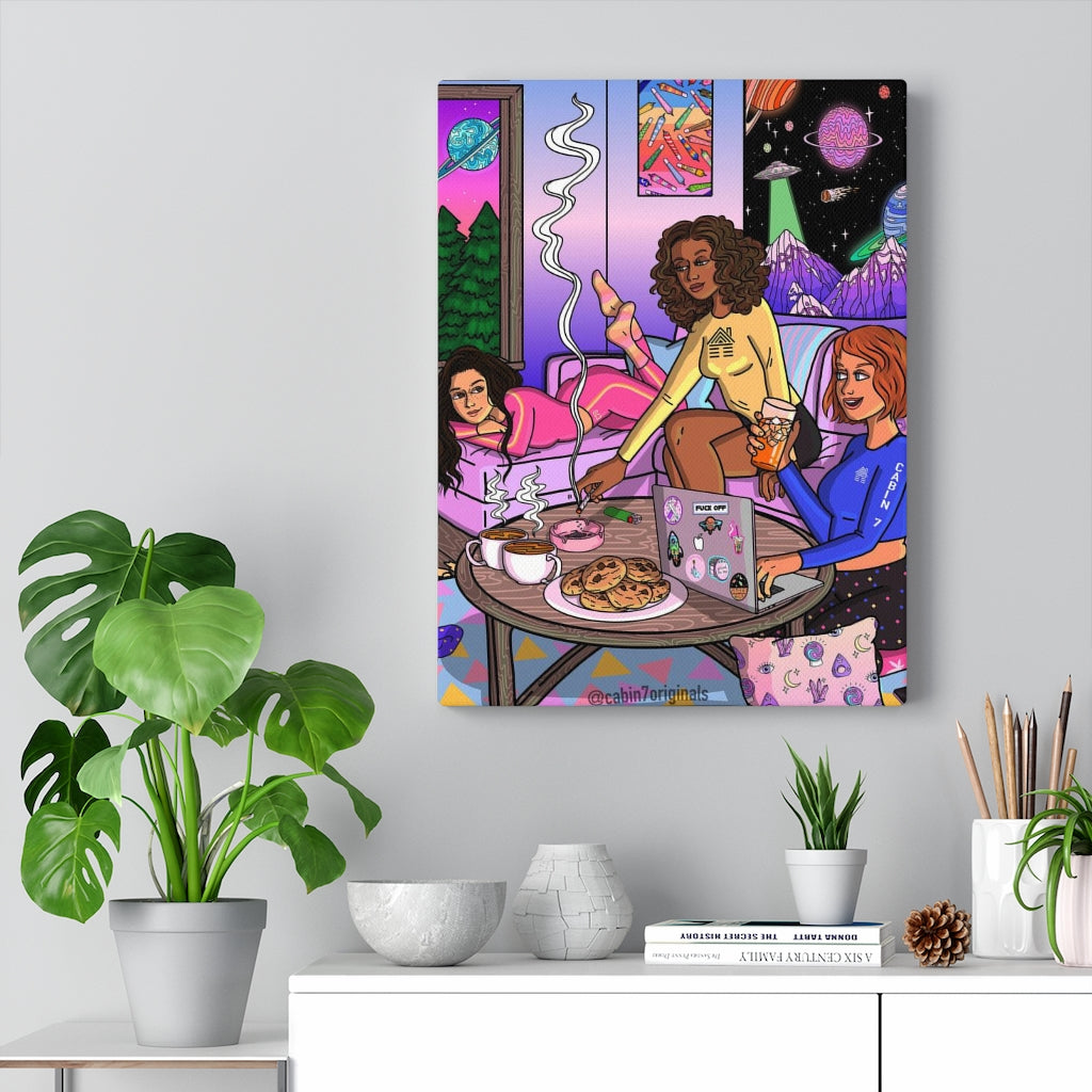 "Hangout" Canvas Print