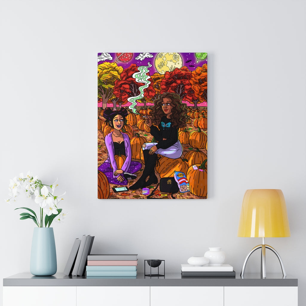 "Pumpkin Patch" Canvas Print