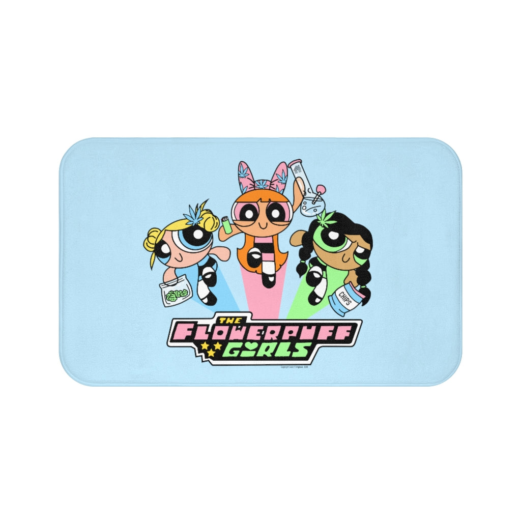 Flowerpuff Girls Bath Mat