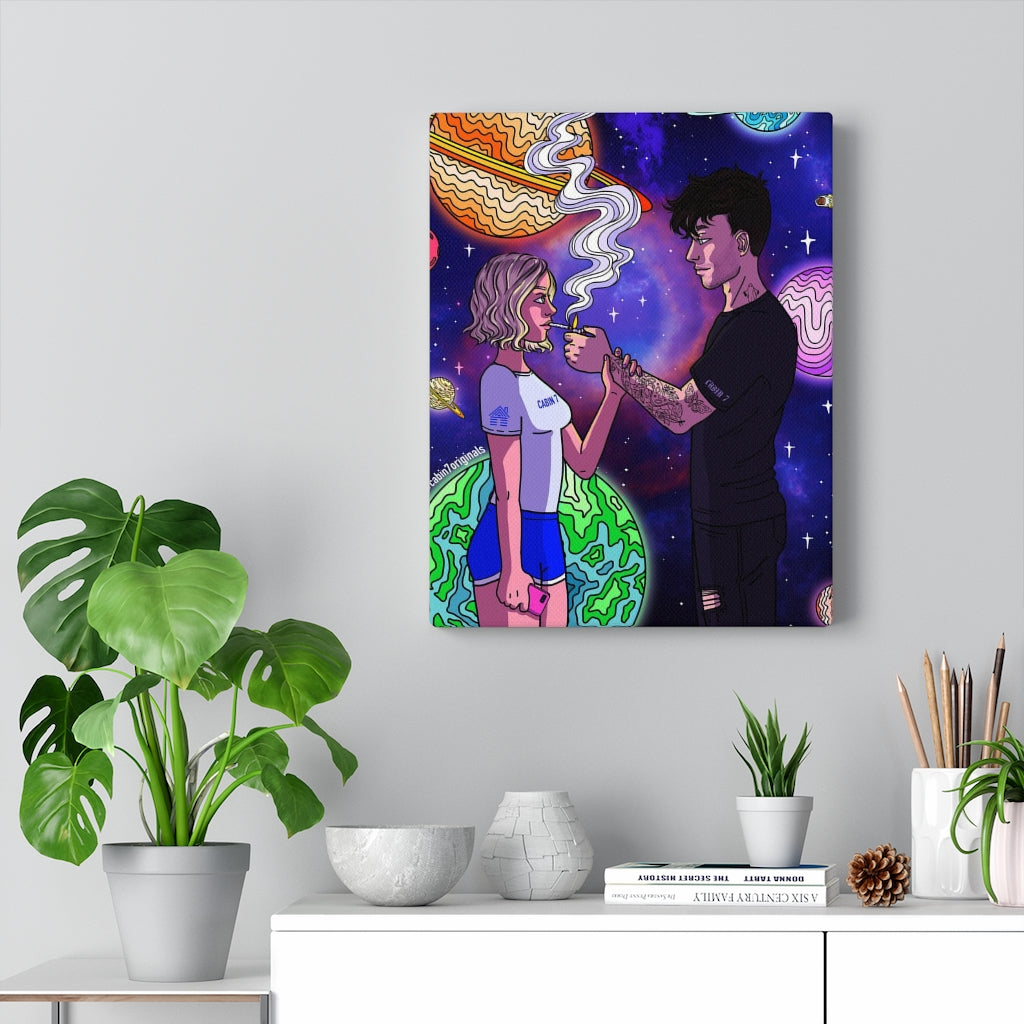 "Calev" Canvas Print