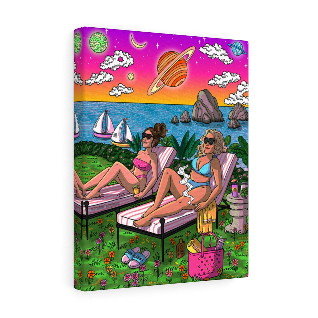 "Sunkissed" Canvas Print
