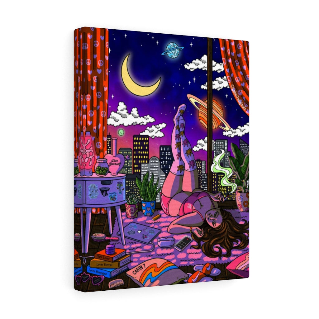 "Girl Lemme Tell You" Canvas Print