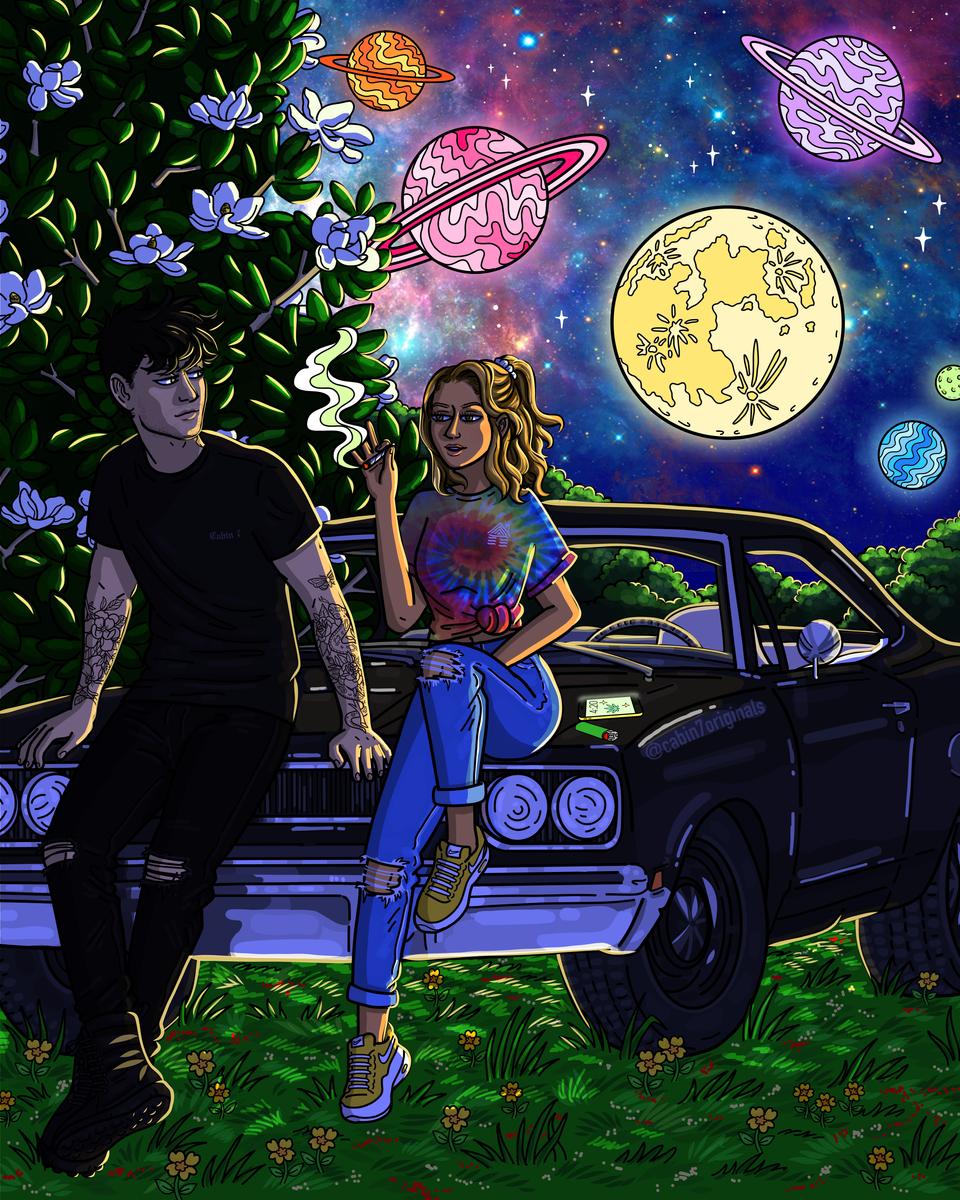 "Day 'N' Nite" Poster Print