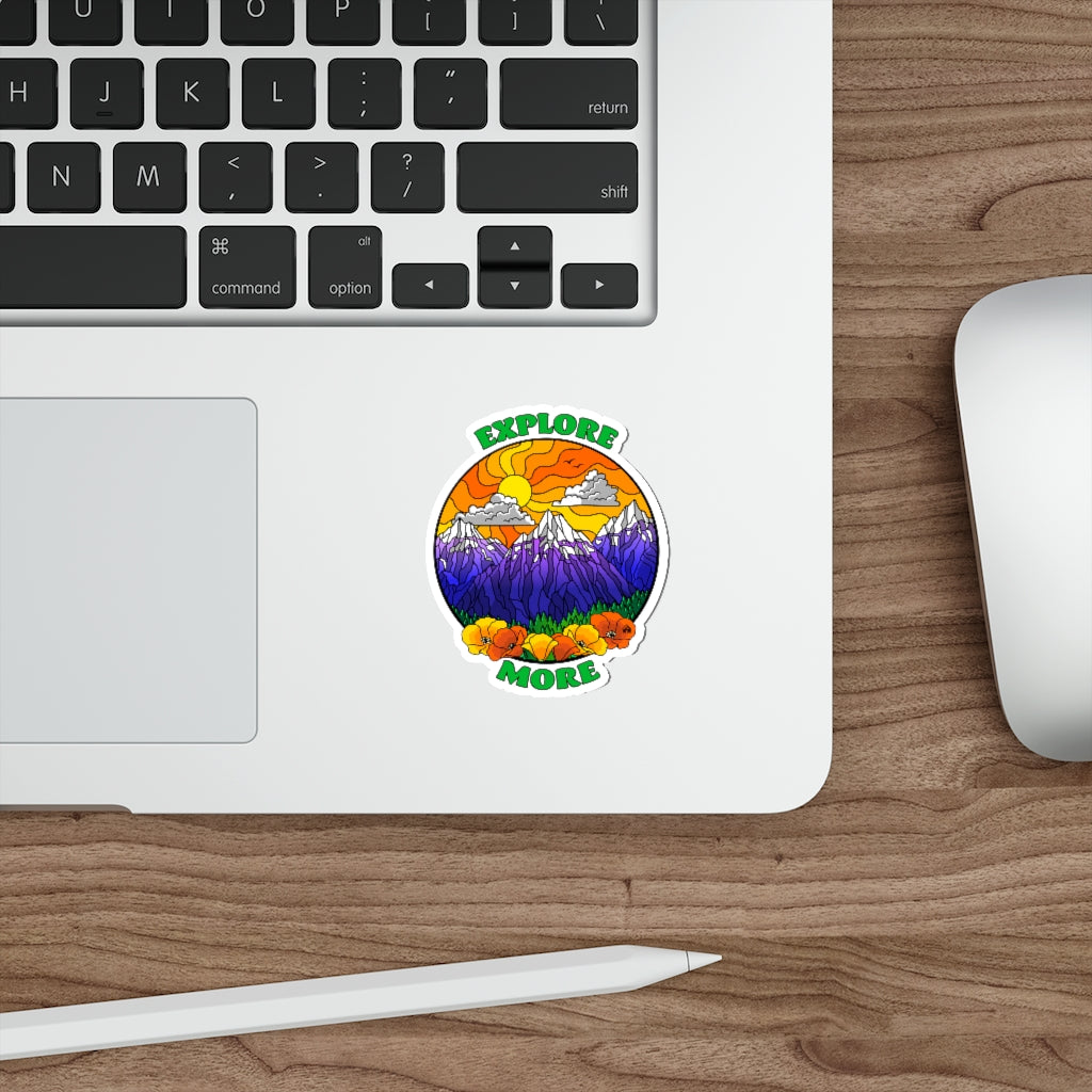 Explore More Sticker