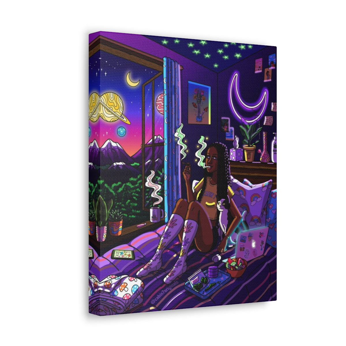 "Luna" Canvas Print