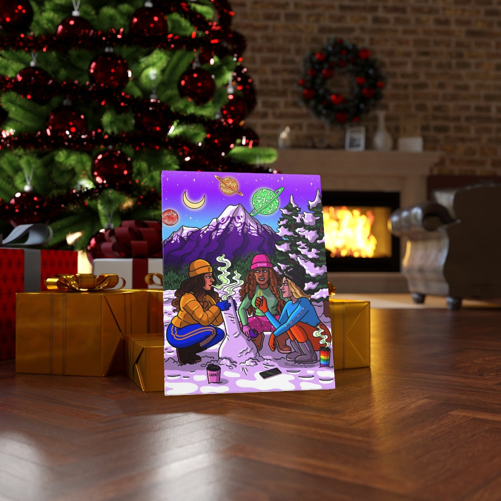 "Snow Bong" Canvas Print