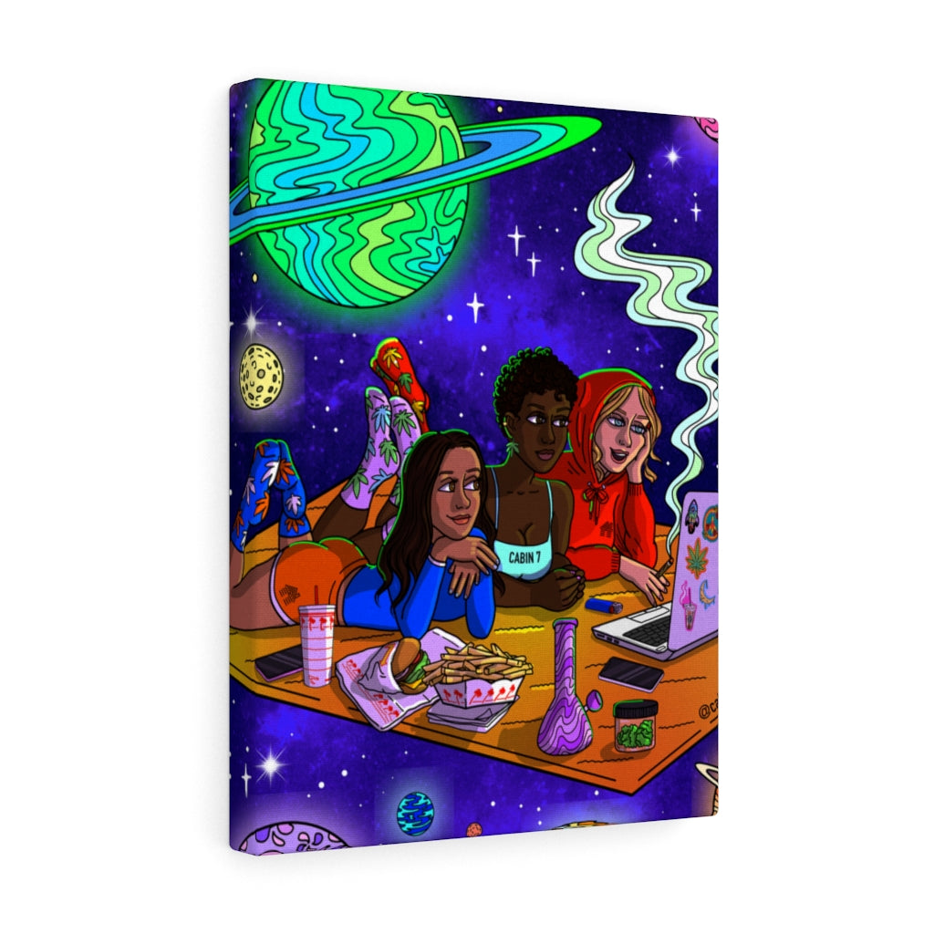 "Saturday Night" Canvas Print