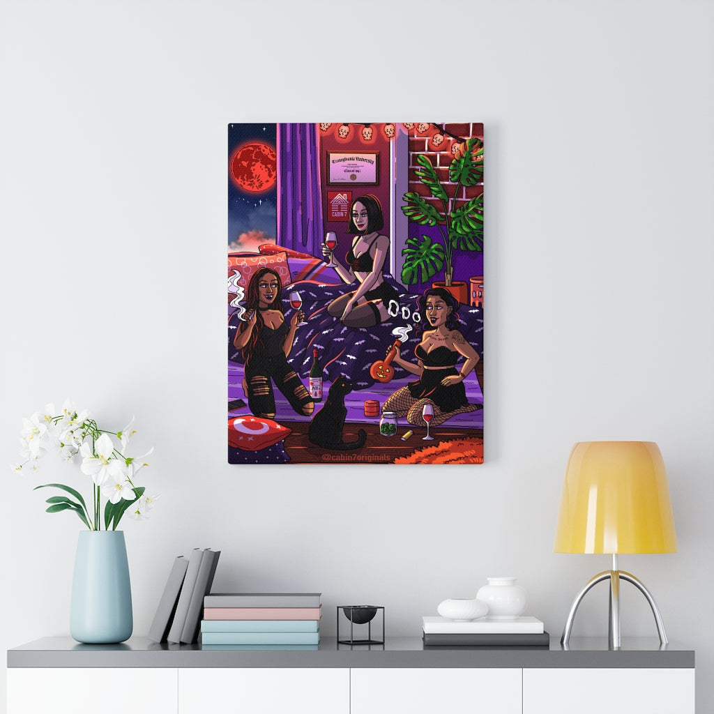 "Blood Moon" Canvas Print