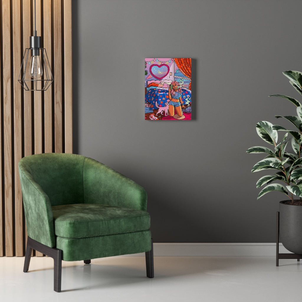"Bubblegum" Canvas Print