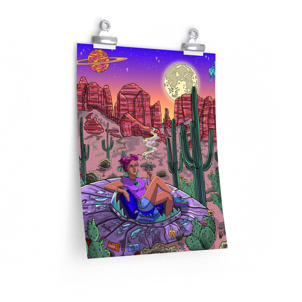 "Desert Dreams" Poster Print