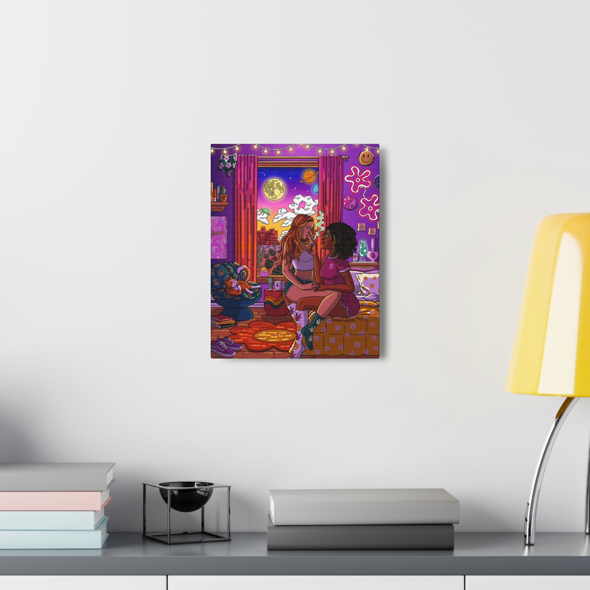 "Electric Feel" Canvas Print