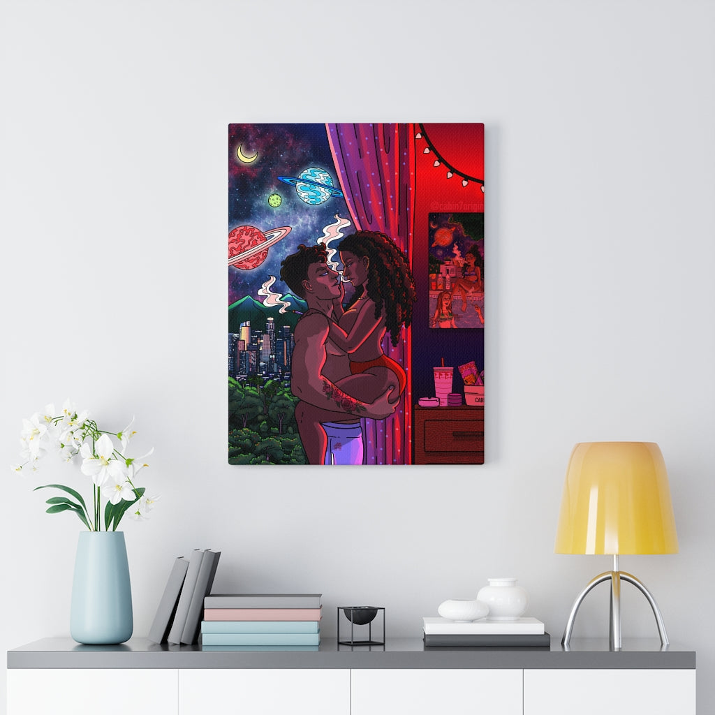 "Ladera Heights" Canvas Print