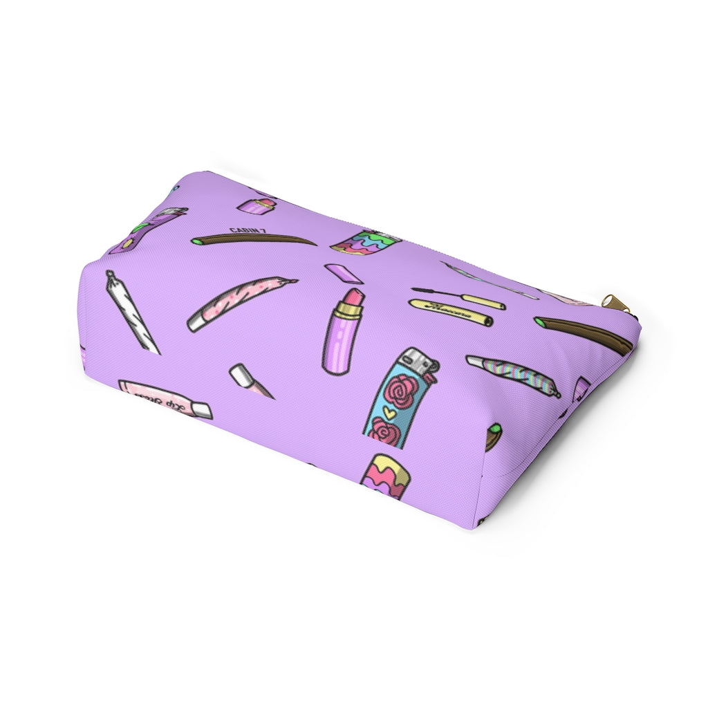 Blazed & Boujee Zipper Pouch