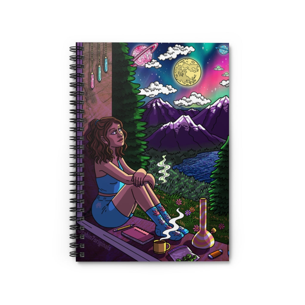 Moonlight Spiral Notebook