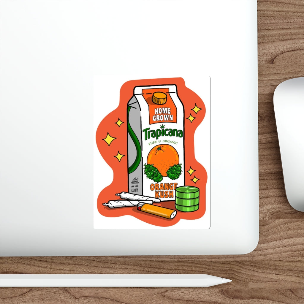 Orange Kush Sticker