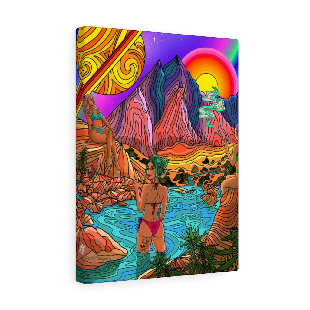 "Paradise Canyon" Canvas Print