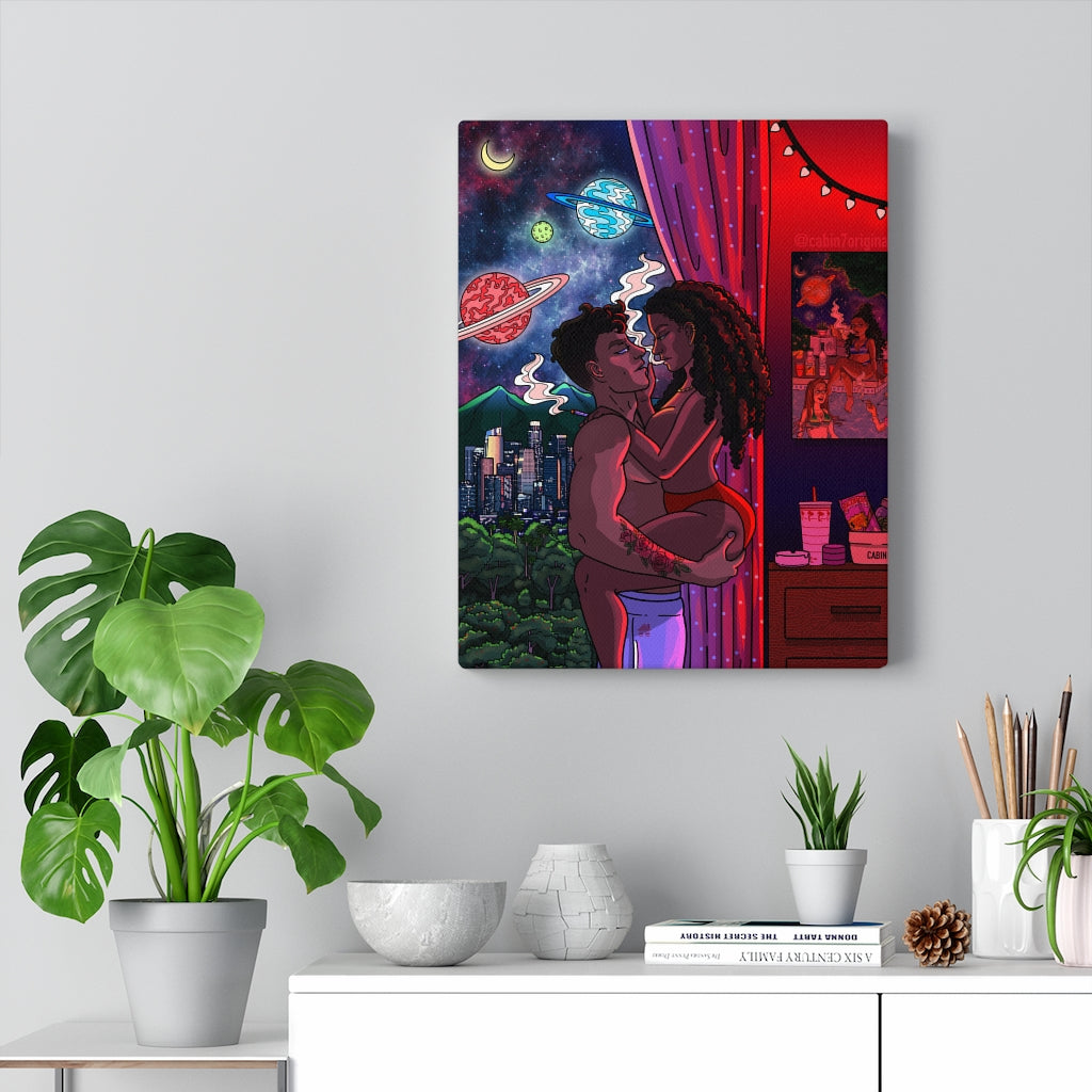 "Ladera Heights" Canvas Print