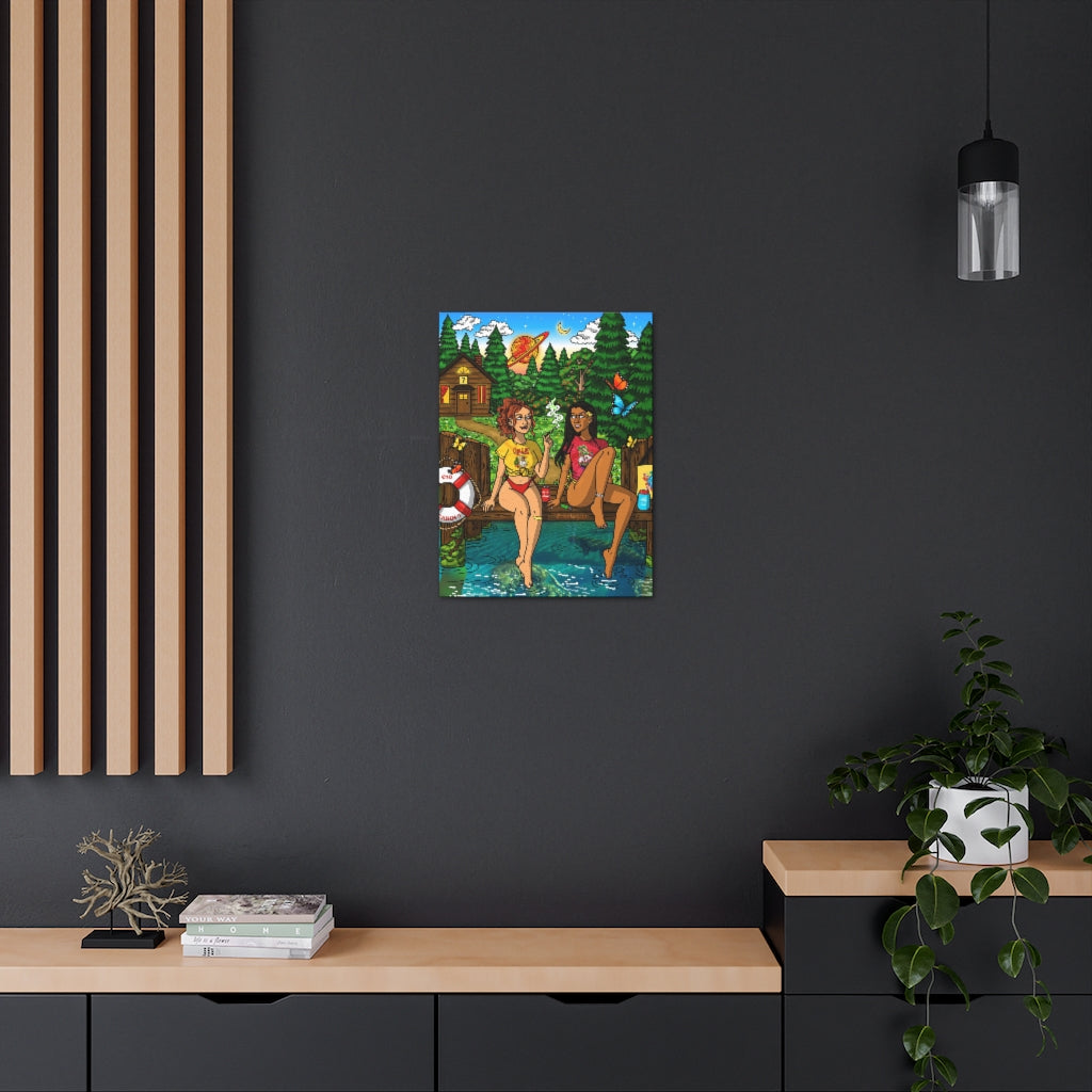 "July" Canvas Print