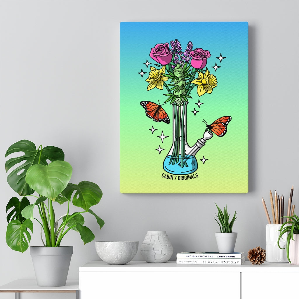 "Bong Bouquet" Canvas Print