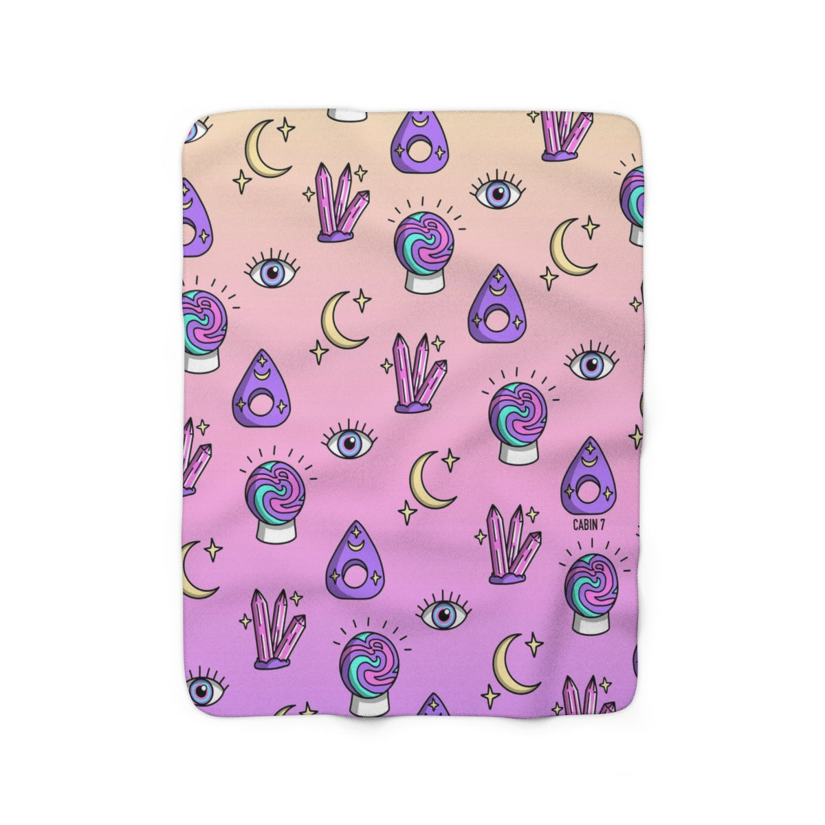 "Good Fortune" Sherpa Fleece Blanket