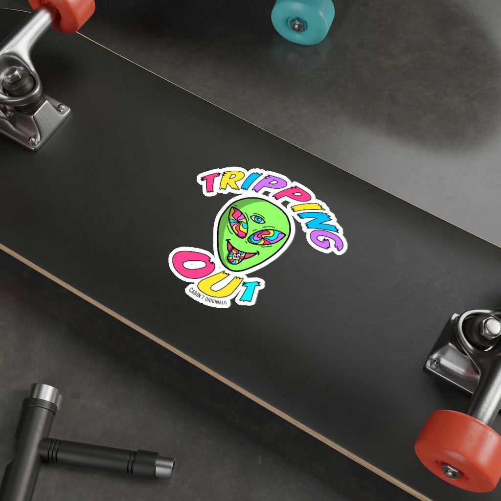Tripping Out Sticker