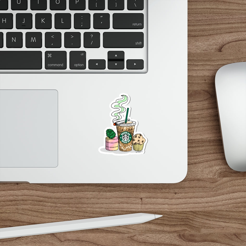 Wake & Bake Sticker
