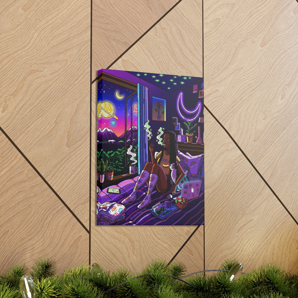 "Luna" Canvas Print