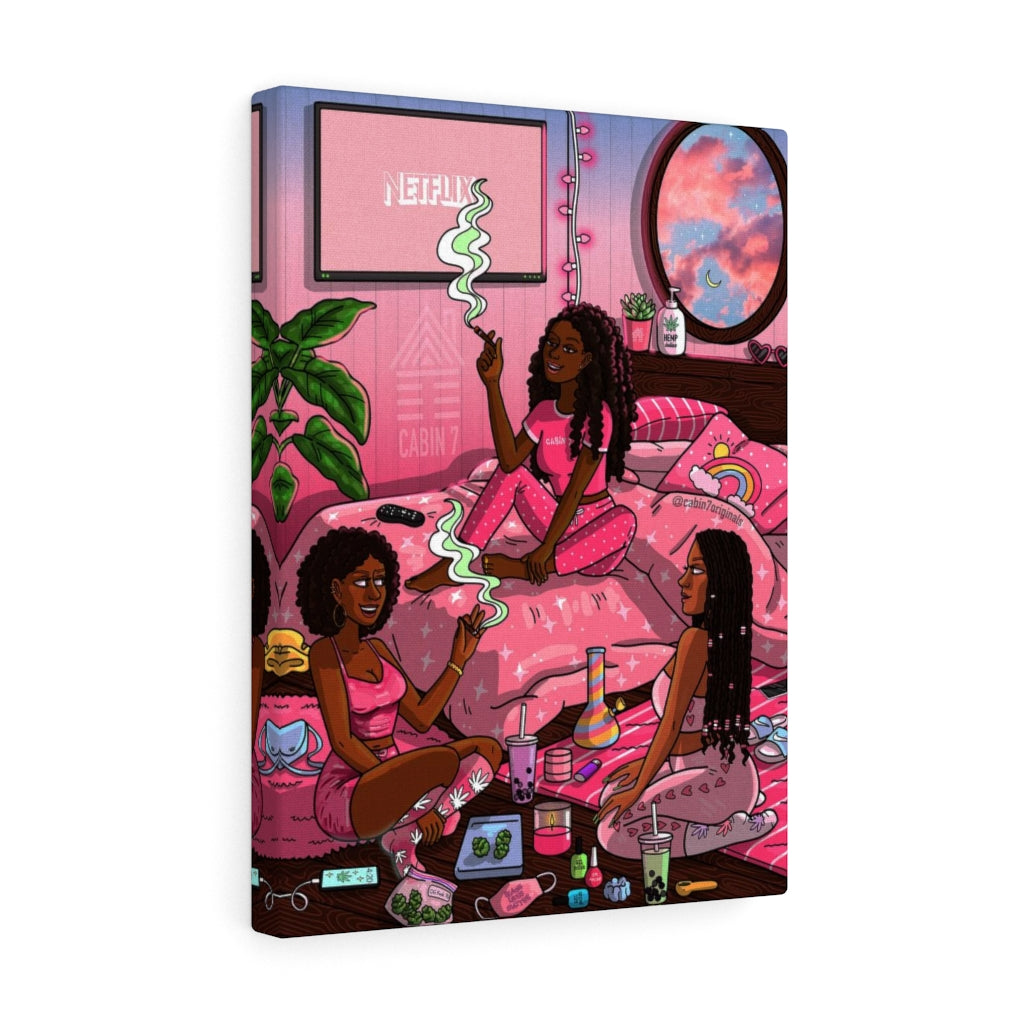 "Strawberry Candy" Canvas Print