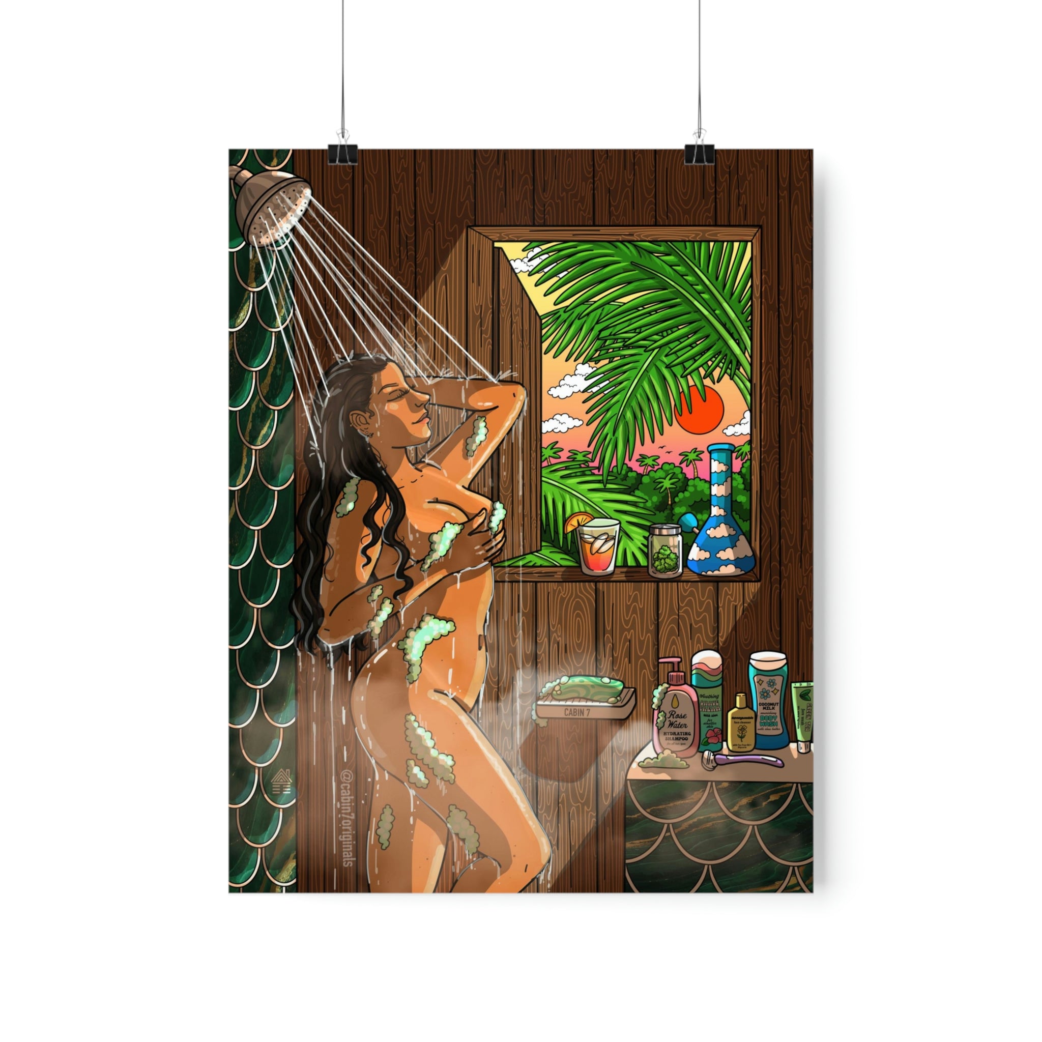 "Tropics" Poster Print