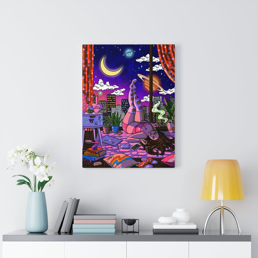 "Girl Lemme Tell You" Canvas Print