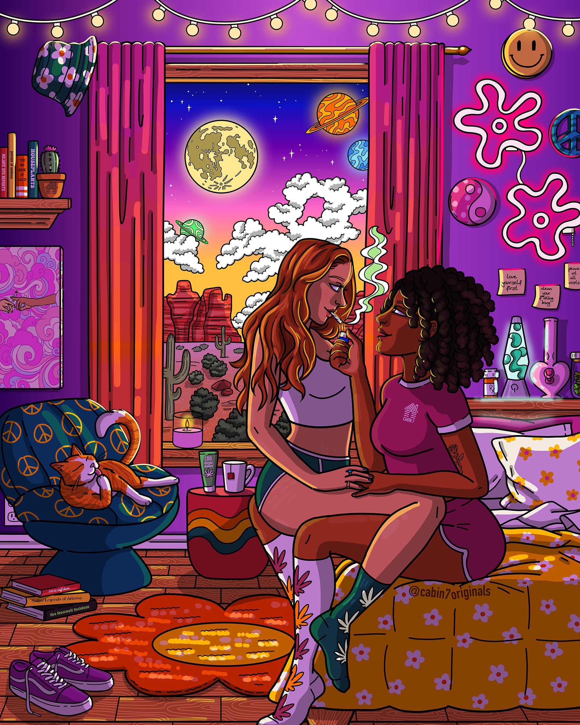 "Electric Feel" Poster Print