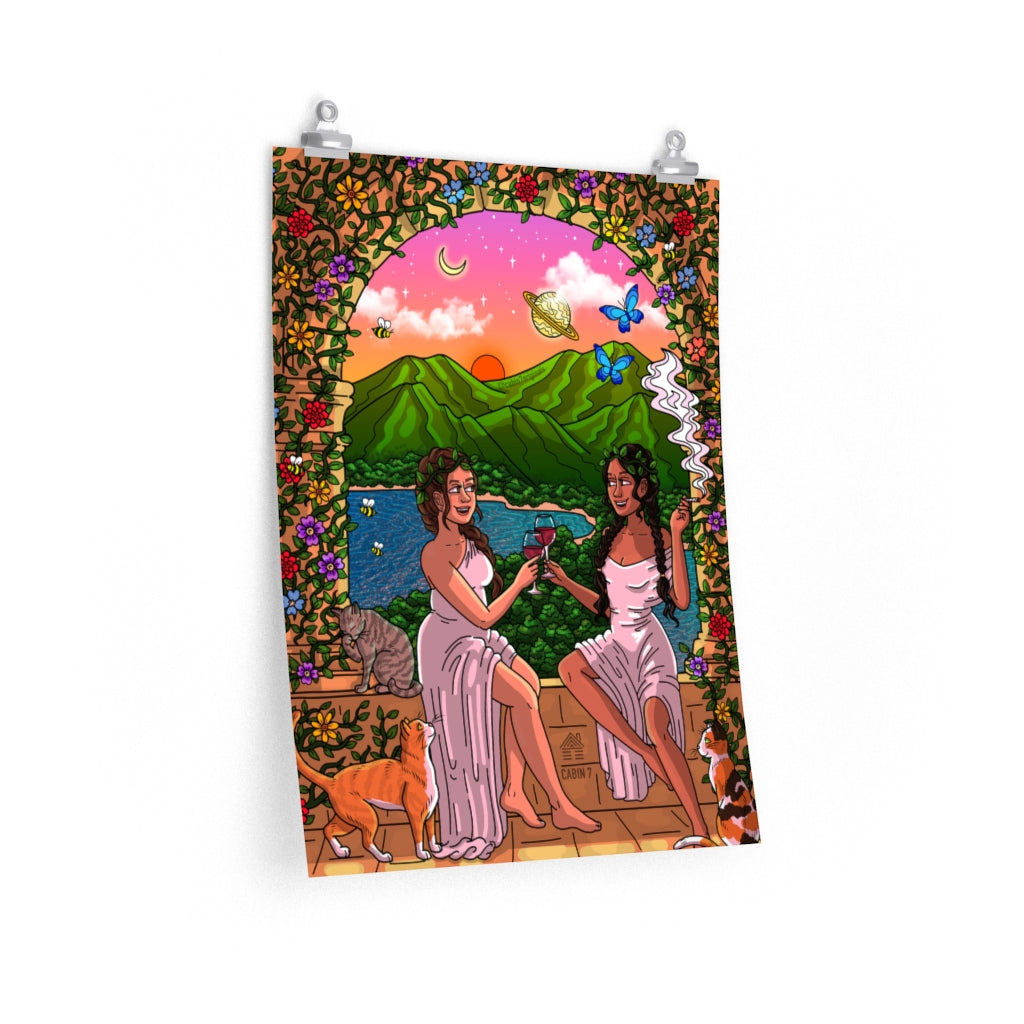 "Mediterranean" Poster Print