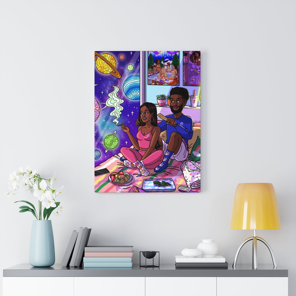 "Quality Time" Canvas Print