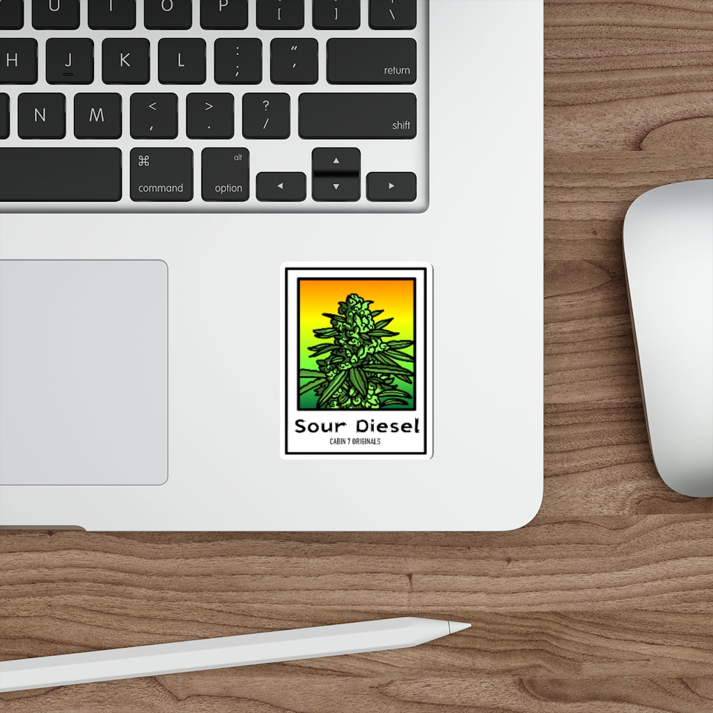 Sour Diesel Sticker