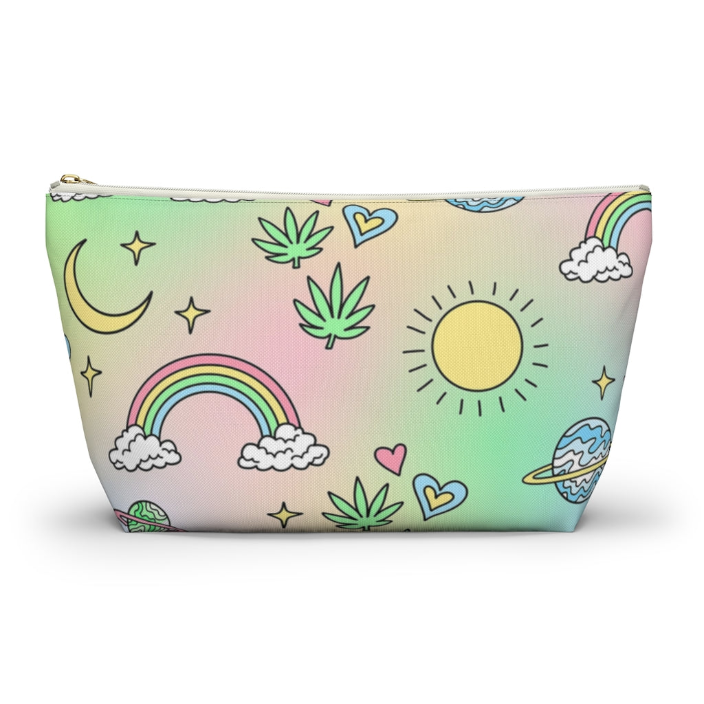 Pastel Rainbow Zipper Pouch