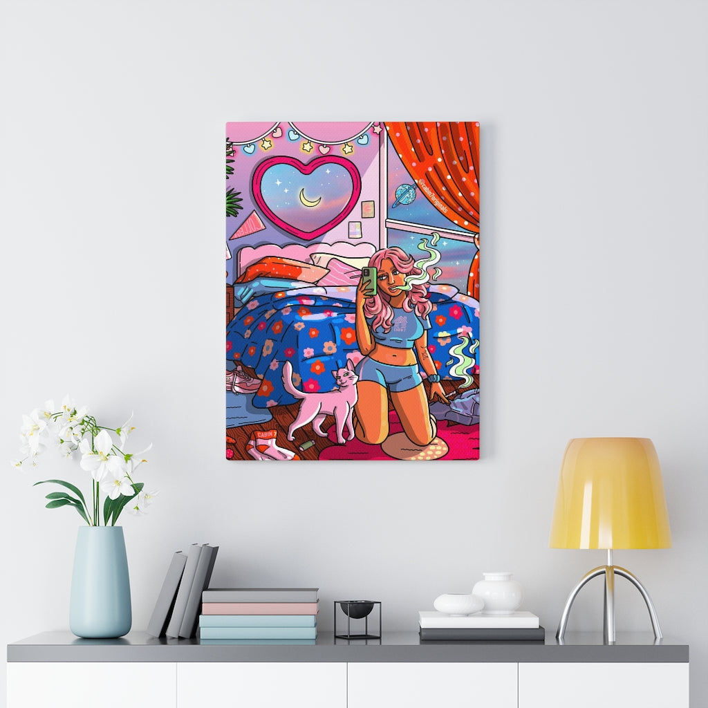 "Bubblegum" Canvas Print