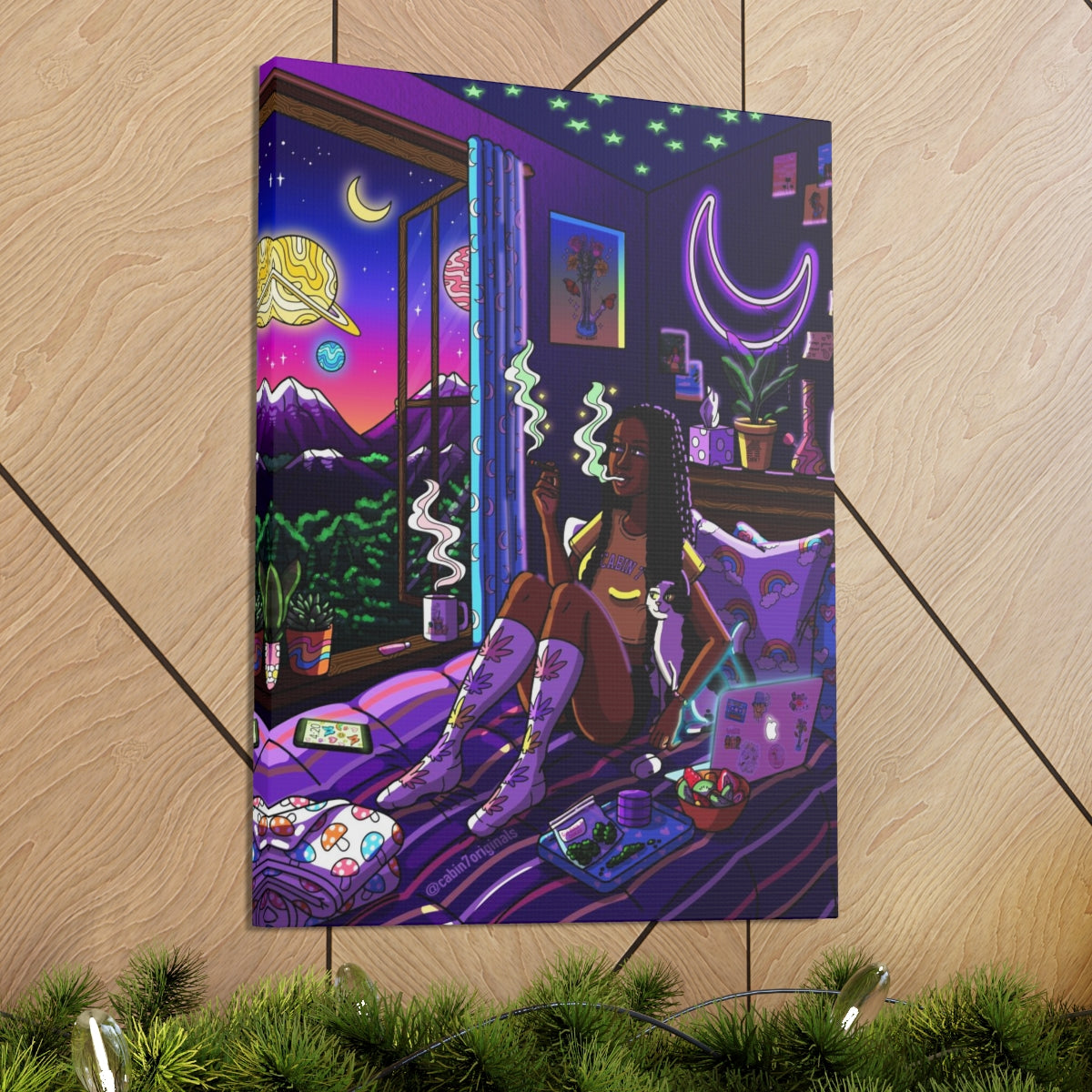 "Luna" Canvas Print